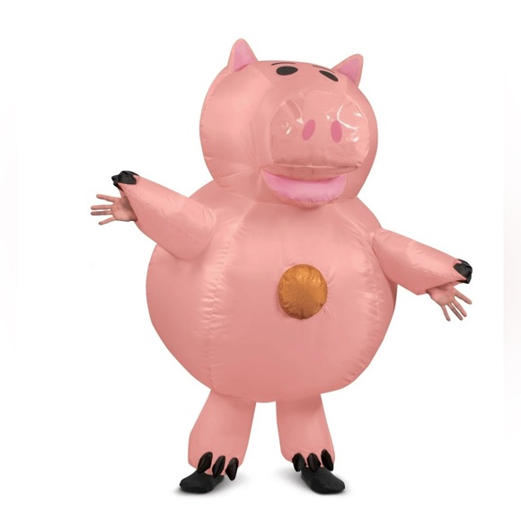 New Adult Hamm Inflatable Costume from Disney Pixar's Toy Story - Picture 2 of 5